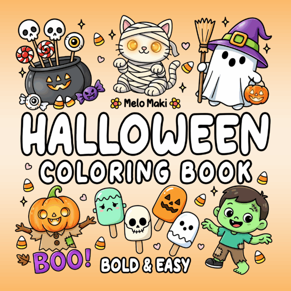 Halloween Coloring Book